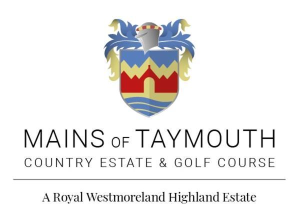 Mains Of Taymouth Country Estate 5* Maxwell Villas Kenmore  Buitenkant foto